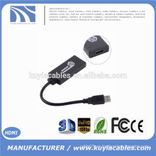 Cable del convertidor del adaptador del USB 3.0 a 1080P HDMI para el monitor del proyector de TV de HDTV